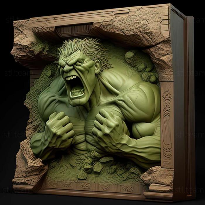 3D model The Incredible Hulk Ultimate Destruction game (STL)